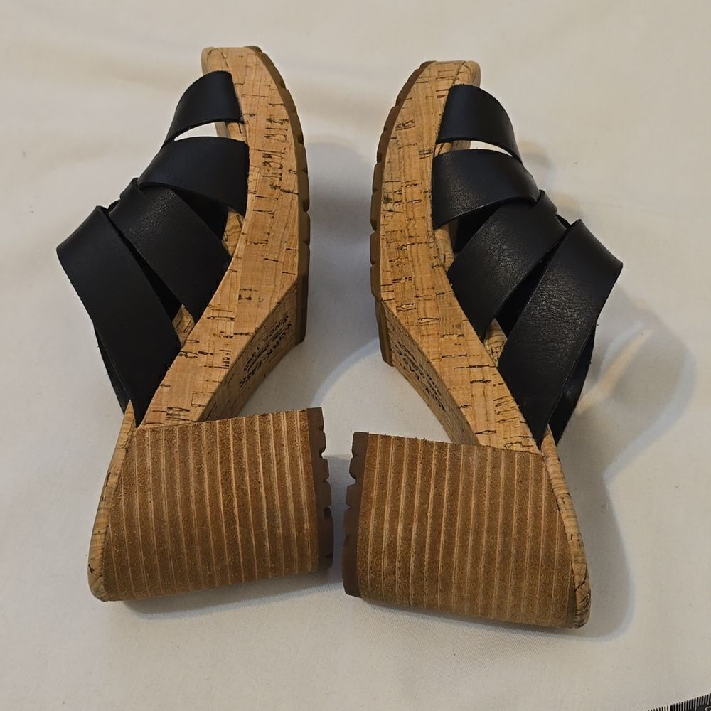 Black, Kork-Ease wedge. Size 7 - Picture 4 of 9